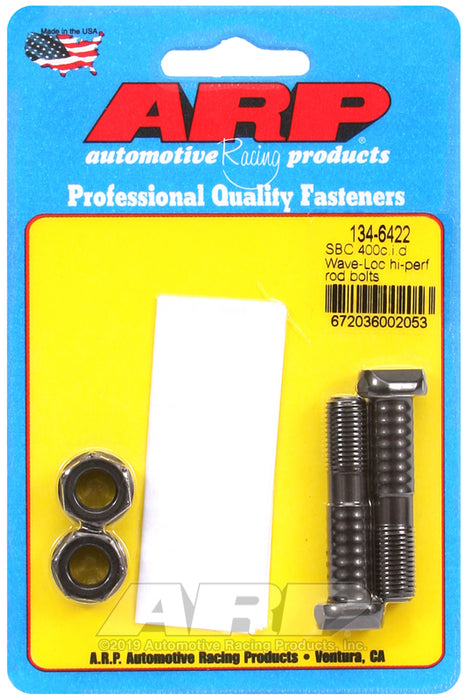 ARP SB Chevy 400c.i.d. wave-loc hi-perf rod bolts