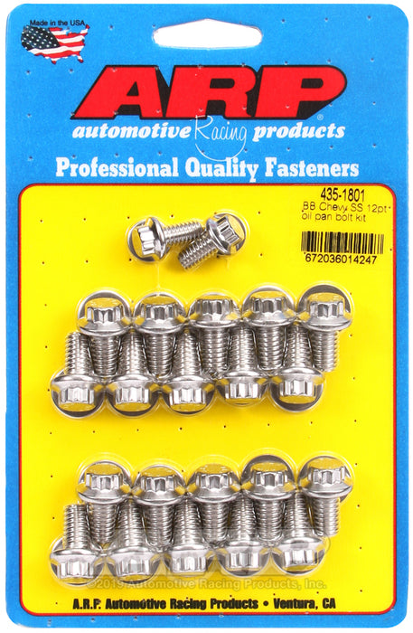 ARP BB Chevy SS 12pt Oil Pan Bolt Kit