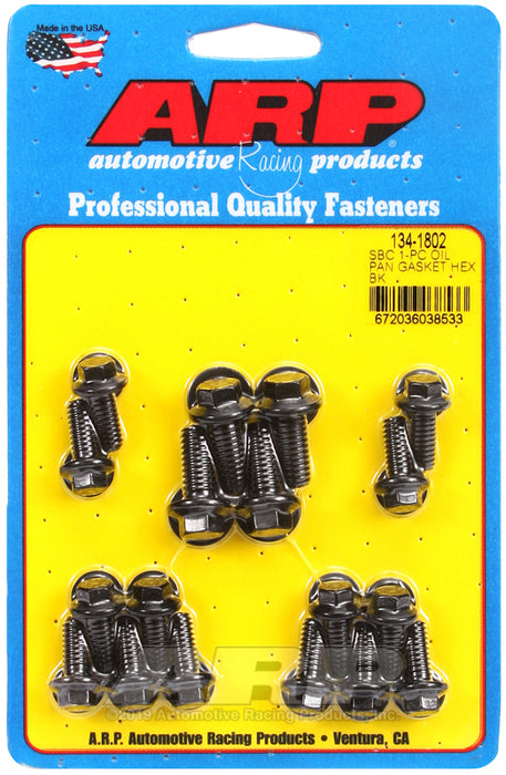 ARP SB Chevy 1-pc Oil Pan Gasket Hex Bolt Kit