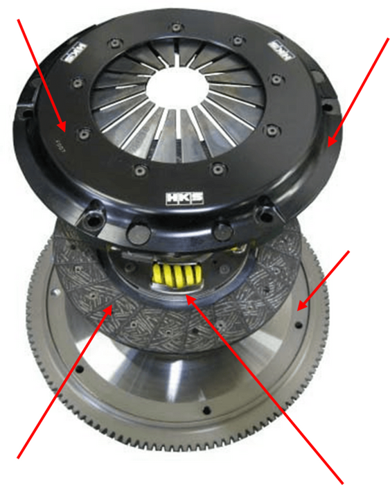 HKS 2022+ Toyota GR86 / 2022+ Subaru BRZ LA Clutch Kit