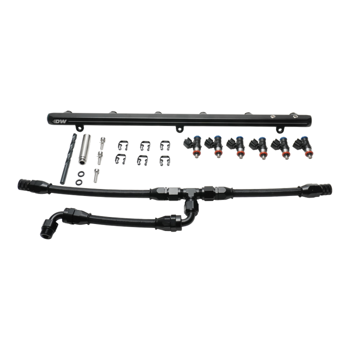 DeatschWerks Fuel Rail for BMW M2/M3/M4/X3M S58 Factory Manifold w/ Plumbing and 1000cc Injectors
