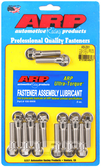 ARP Holden V8 SS hex manifold bolt kit