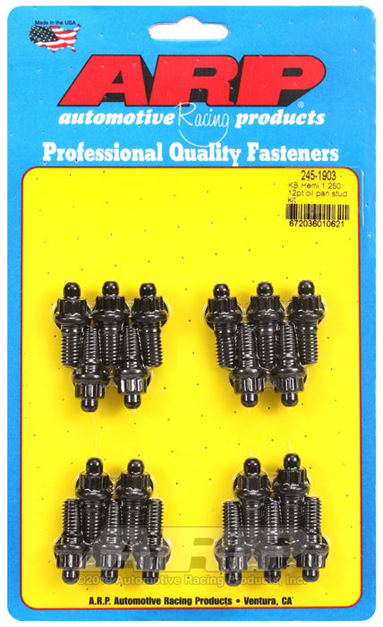 ARP KB Hemi 1.250in 12pt oil pan stud kit