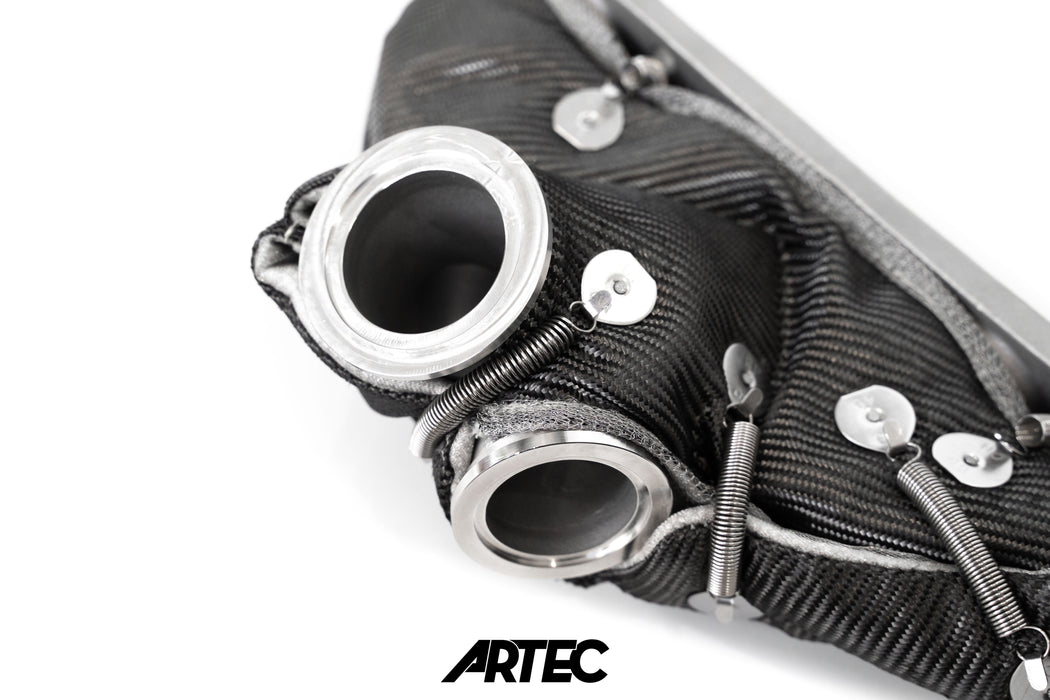 Mitsubishi Evolution Evo 4-9 4G63 Low Mount V-Band (Reverse Rotation) Thermal Management - Blanket