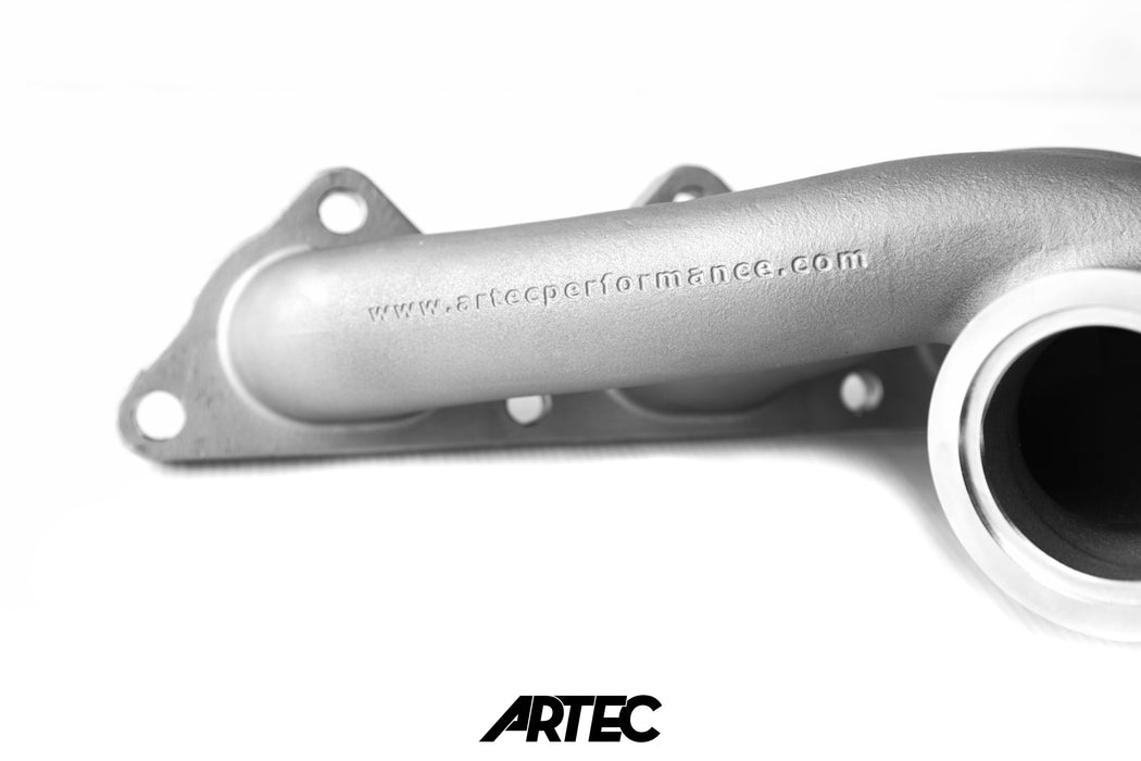 Mitsubishi Evolution Evo 4-9 4G63 Exhaust Manifold Low Mount V-Band (Reverse Rotation)