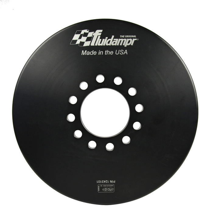 Fluidampr Universal Tractor Pulling 12 Bolt Taper Lock Hub Internally Balanced Damper (w/Bolt Holes)