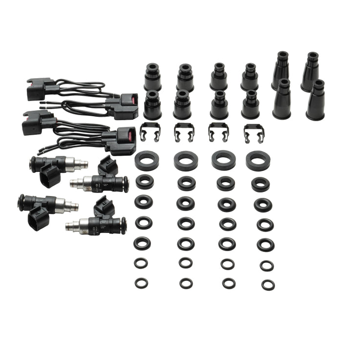 DeatschWerks Universal 4 Cylinder Import Injector Kit - Set of Four 1000cc Injectors