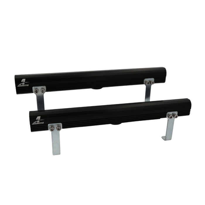 Aeromotive Edelbrock SBC Victor E Fuel Rails - Black