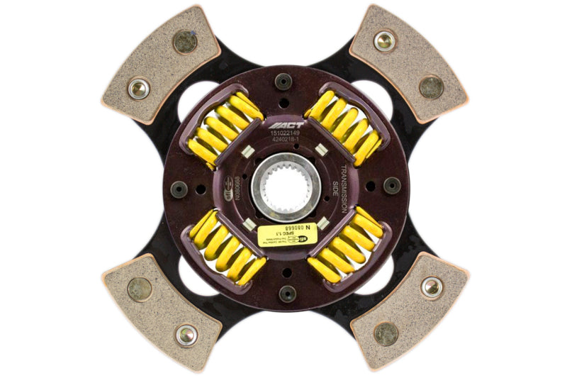 ACT 13-16 Scion FR-S/13-20 Subaru BRZ/17-20 Toyota 86 4 Pad Sprung Race Disc
