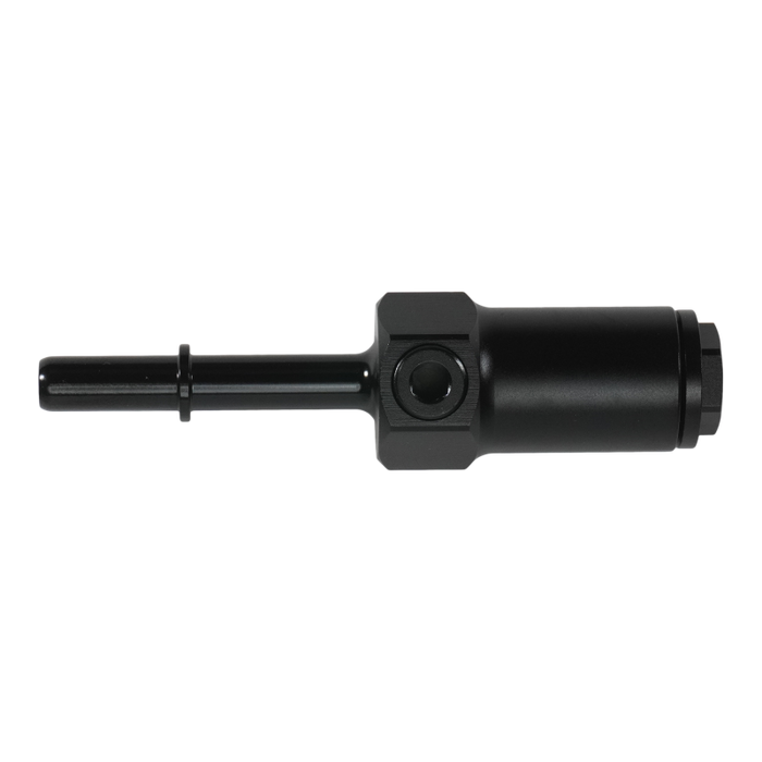 DeatschWerks 5/16in EFI Quick Connect Gauge Adapter 1/8in NPT Gauge Port