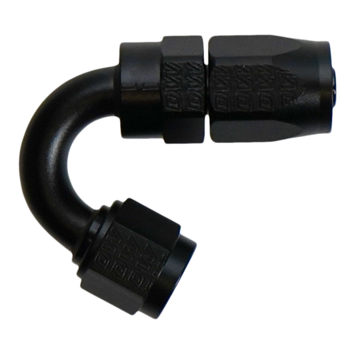 DeatschWerks 6AN Female Flare Swivel 150-degree Hose End CPE