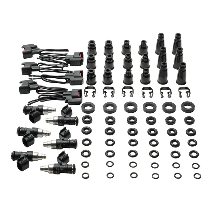 DeatschWerks Universal 6 Cylinder Import Injector Kit - Set of Six 1000cc Injectors